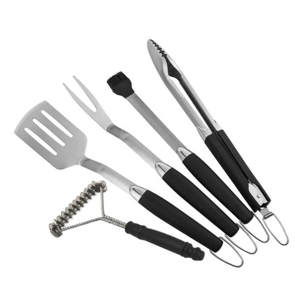 Heavy-Duty Grilling Tools with PP Handle | 1 Set - Image 3