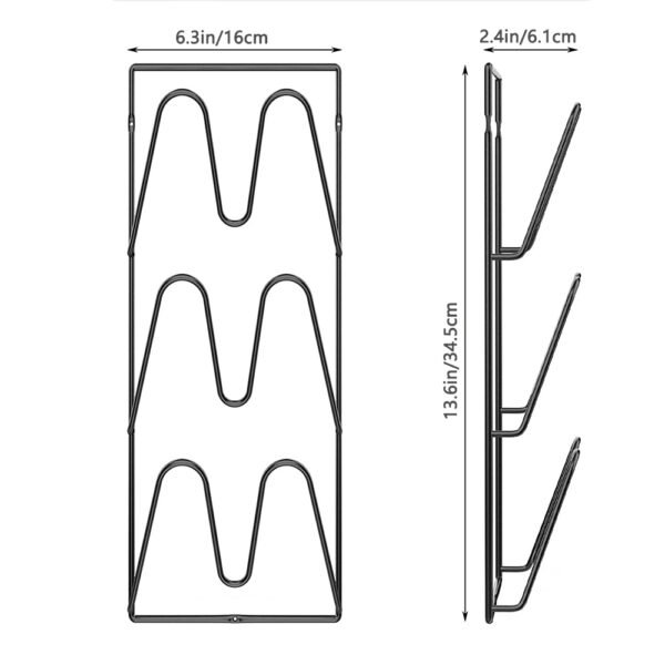 Lip Ｈolder 1 pc｜Kitchen Organizer Rack - Image 2