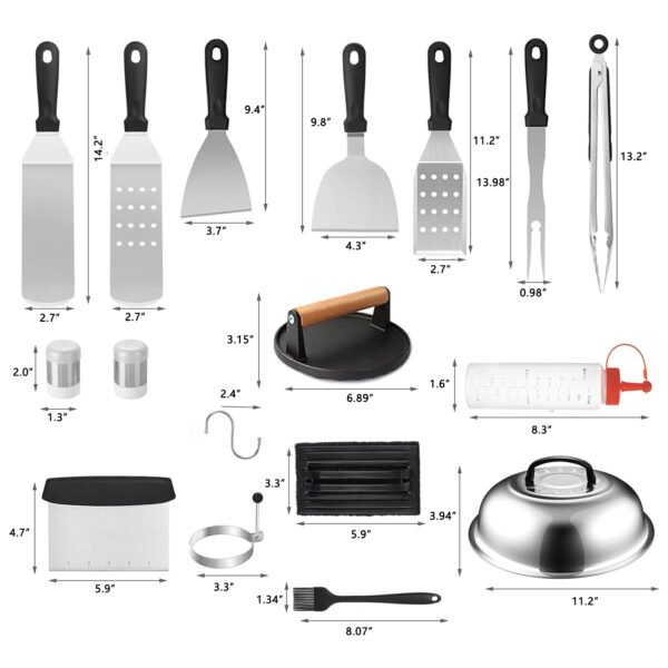 Teppanyaki Hibachi Cooking Set |1set - Image 2