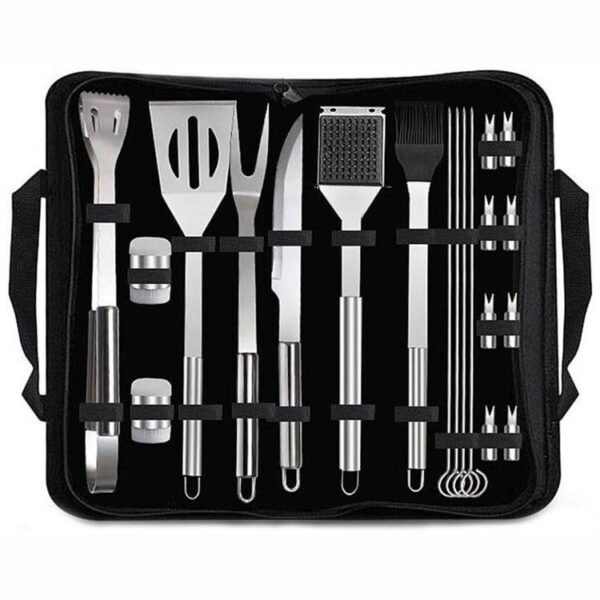 Carry Bag Barbecue Tool Set | 21 Pcs Grilling Kit - Image 2