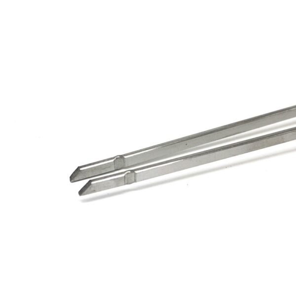 BBQ Skewer with Push Bar | Stainless Steel Grilling Fork - Image 4
