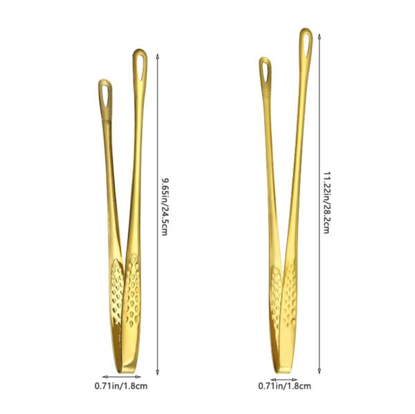 Korea Food Tongs 1 Pc | Stainless Steel - Image 4