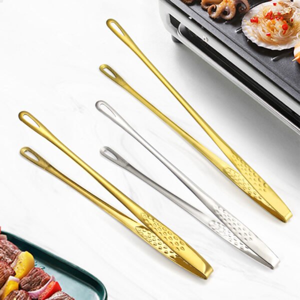 Korea Food Tongs 1 Pc | Stainless Steel - Image 3