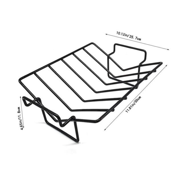 Chicken Rib Rack Holder 1 Pc | Non-stick - Image 4