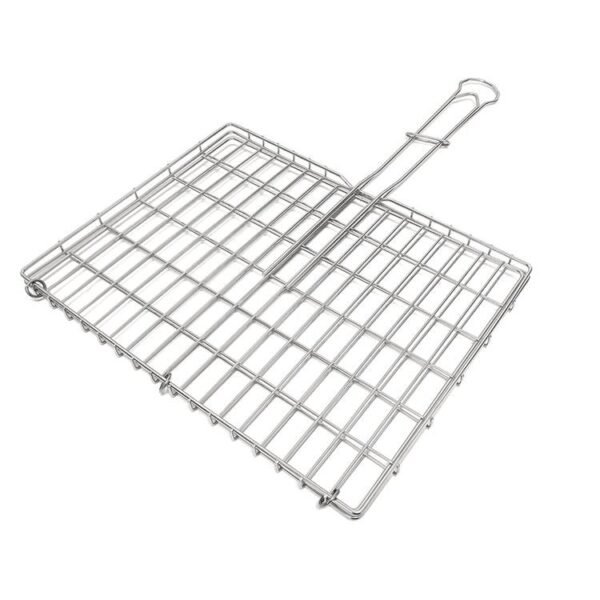 Grill Grid Stainless Steel BBQ Grilling Basket for Outdoor Cooking - Image 3