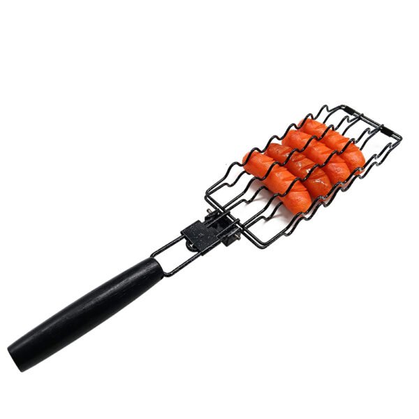 Commercial Grade Non-stick Grill Basket for Grilling Hot Dog Saucege - Image 2