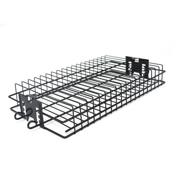 Professional Flat Spit Rotisserie Grill Basket for Common Grills & Smokers - Image 4
