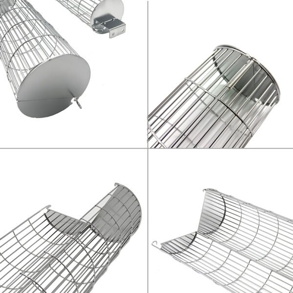 Professional Rolling Grilling Baskets | Stainless Steel BBQ Rotating Basket - Image 7
