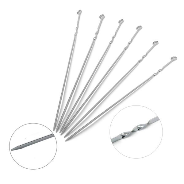 Kebab Skewers for Grilling | Reusable - Image 2
