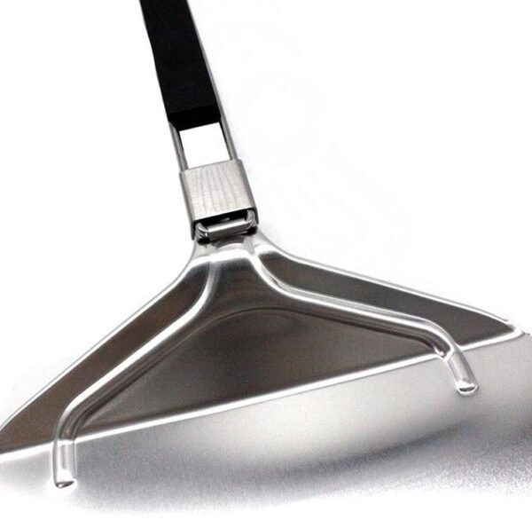 12.6" Metal Aluminum Pizza Paddle | Pizza Peel with PP Handle - Image 5