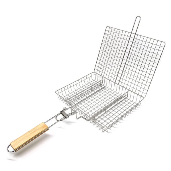 Perforated Grill Basket for Fish, Steak, Meat and Veggies - Image 5