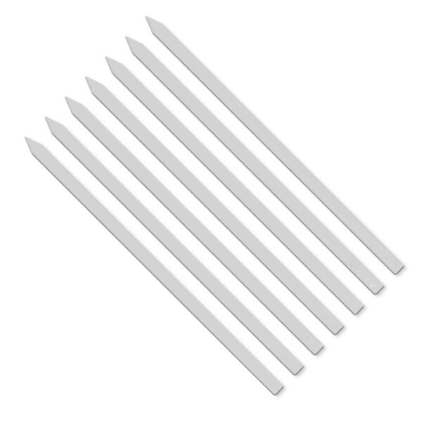 The 23.23"kebab skewer is designed flat and wide, without handle, made of premium stainless steel