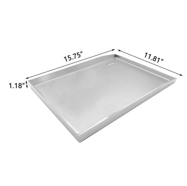 Griddle Flat Top for Grills 1 Set | Stainless Steel - Image 3