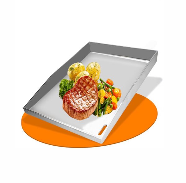 Griddle Flat Top for Grills 1 Set | Stainless Steel - Image 5
