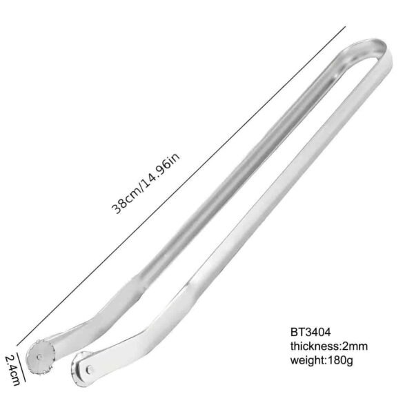 Barbecue Sausage Turning Tongs 1 Pc | Stainless Steel - Image 3
