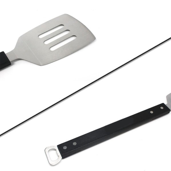 Heavy Duty Stainless Steel BBQ Spatula for Grills - Image 3