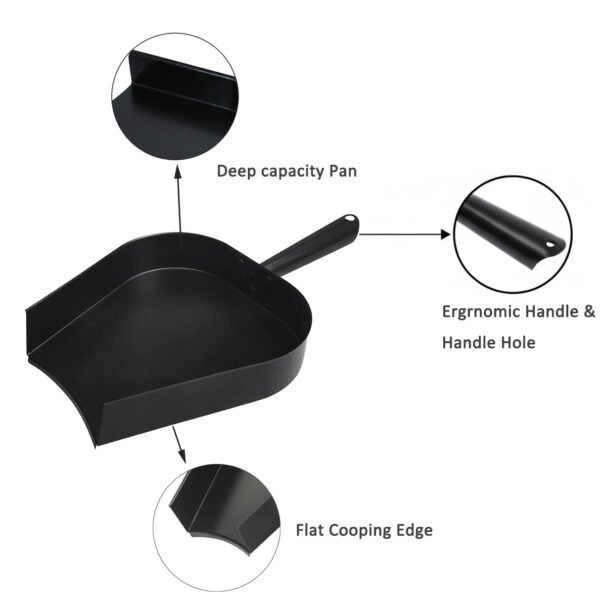Heavy-Duty Charcoal Grill Ash Tool Set - Image 6