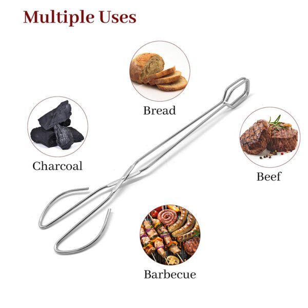Multi Functional Grilling Tongs | Stainless Steel - Image 3