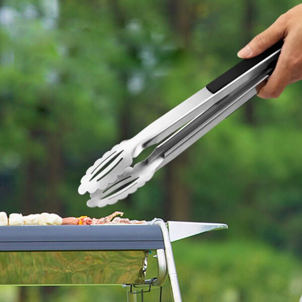 Lock Grill Tongs with Bottle Opener 1 Pc - Image 6