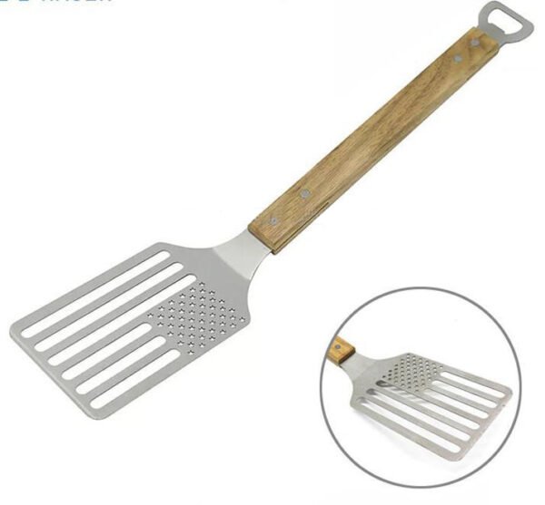 Pro BBQ Spatula Wooden Handle 1 Pc - Image 2