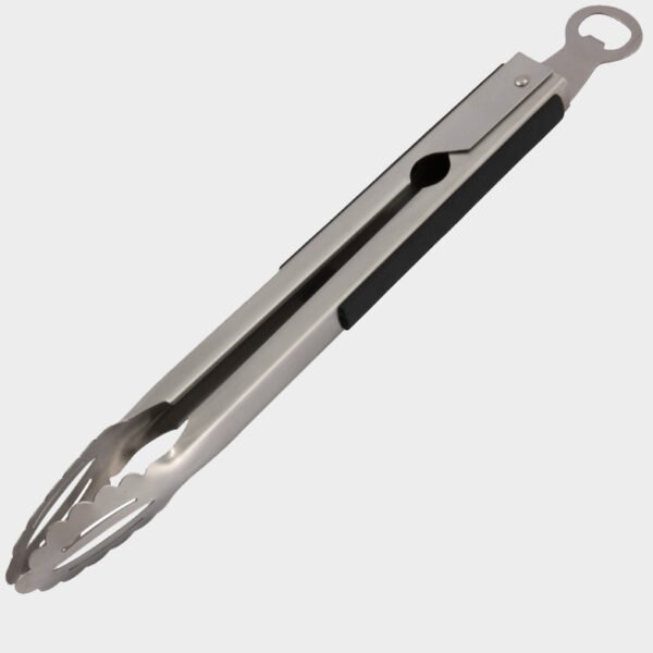 Lock Grill Tongs with Bottle Opener 1 Pc - Image 4