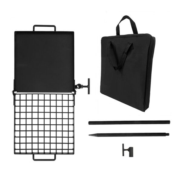 Premium Rotate Camping Grill Rack | Folding & Height Adjustable - Image 5