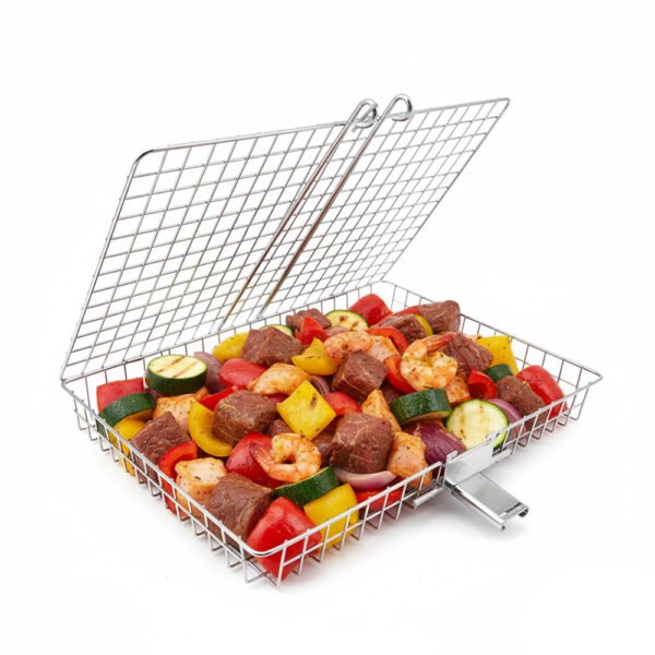 Wholesale BBQ Grill Basket Set | Stainless Steel - Image 5