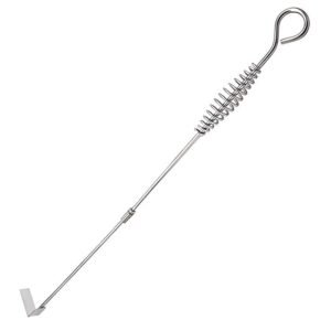 The long-handled ash rake are crafted from high-quality steel material, offers excellent heat & corrsion resistant, this ash rake is an essential addition to your BBQ accessories product line.
