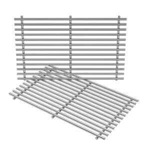 This heavy-duty grill grid is built from 430 stainless steel, suits for outdoor grills and campfire grill rack