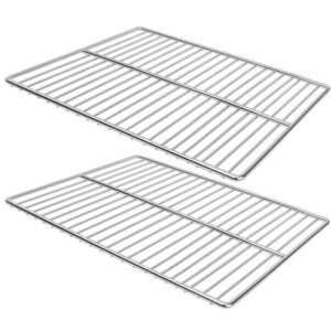 This commercial grade grill grids is built from 430 stainless steel, suits for outdoor grills and campfire grill stand
